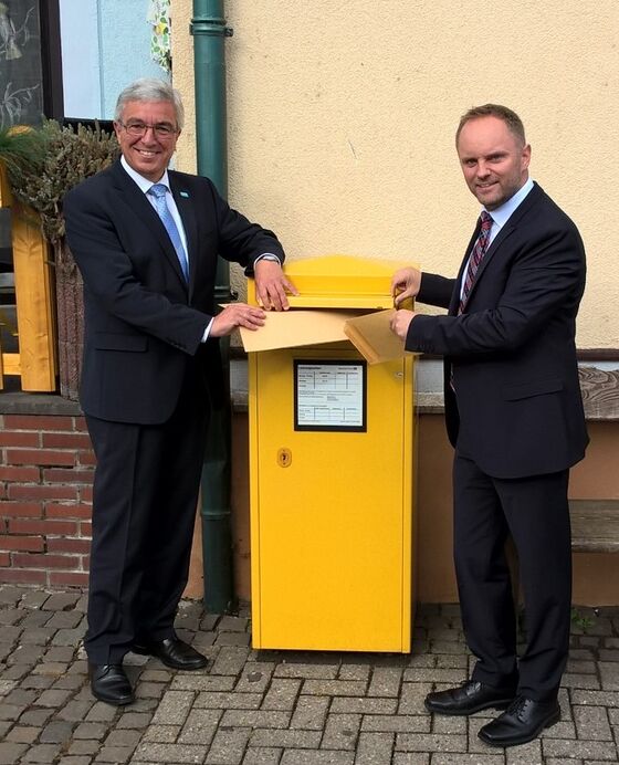 Landtagsabgeordneter Roger Lewentz und SPD- Kreisvorsitzender Mike Weiland